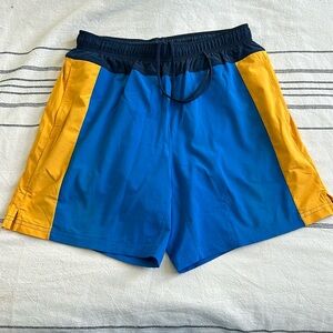 FOURLAPS, Lined Athletic Shorts, Size Medium